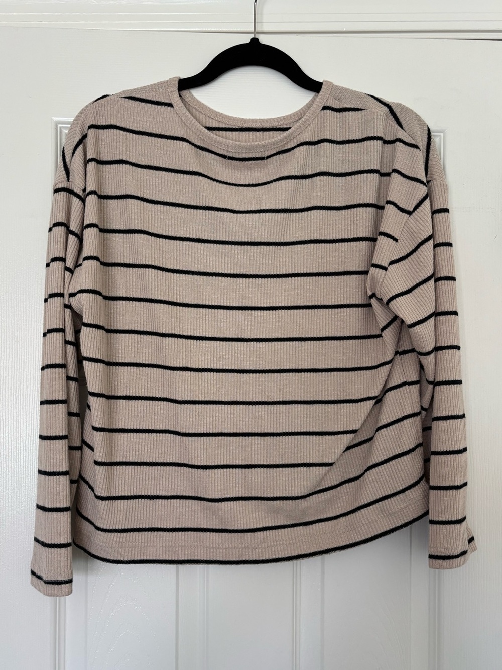 Z Supply Carly Stripe Hacci Top Size S - Picture 3 of 6